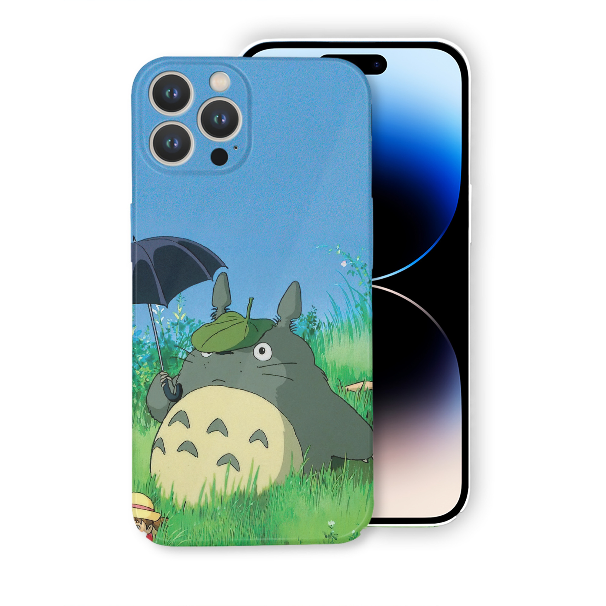 （画像用） となりのトトロ 草壁メイ 草壁サツキ My Neighbor Totoro Satsuki Kusakabe Mei Kusakabe 【iPhone 14シリーズ対応】ハードケース